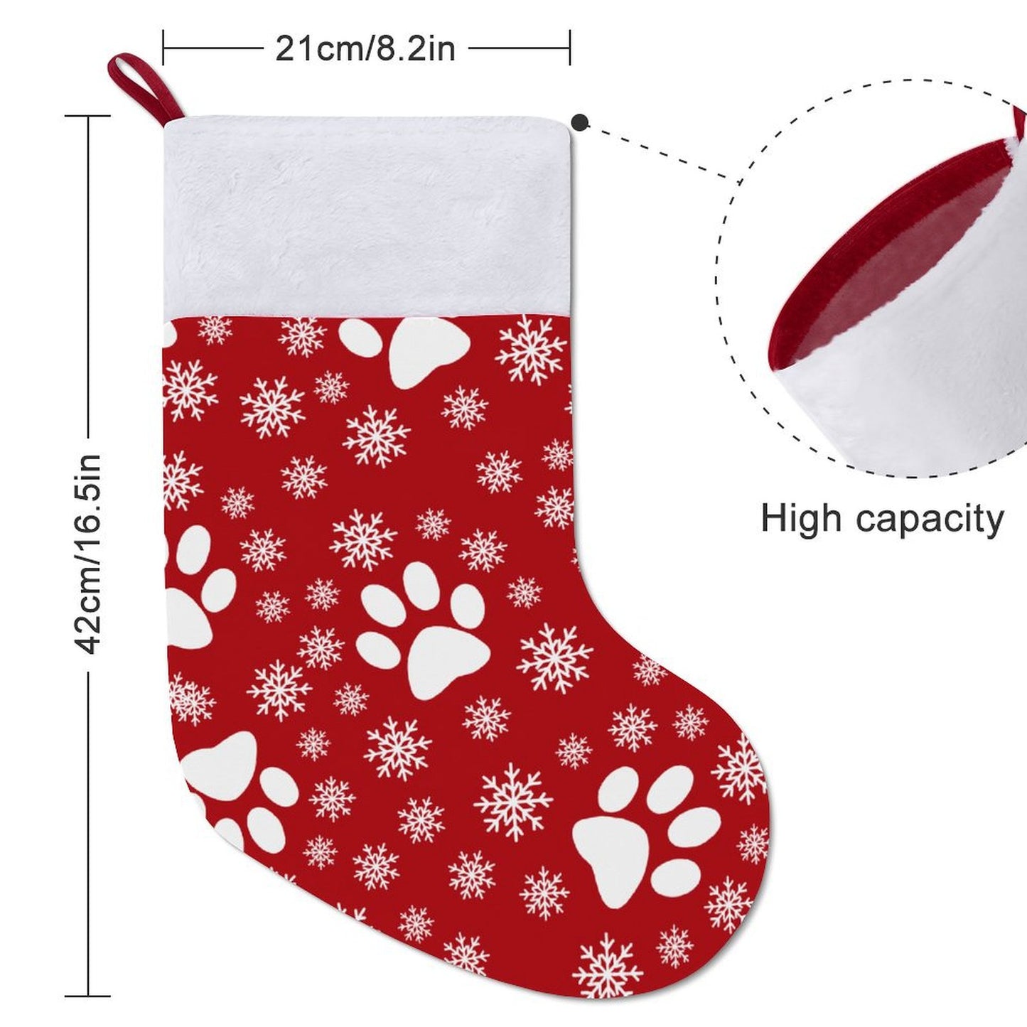 Personalized Christmas Stocking | Custom Photo & Name Design