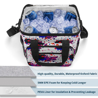 Custom Large Insulated Cooler Tote: 22L Camping Picnic Bag