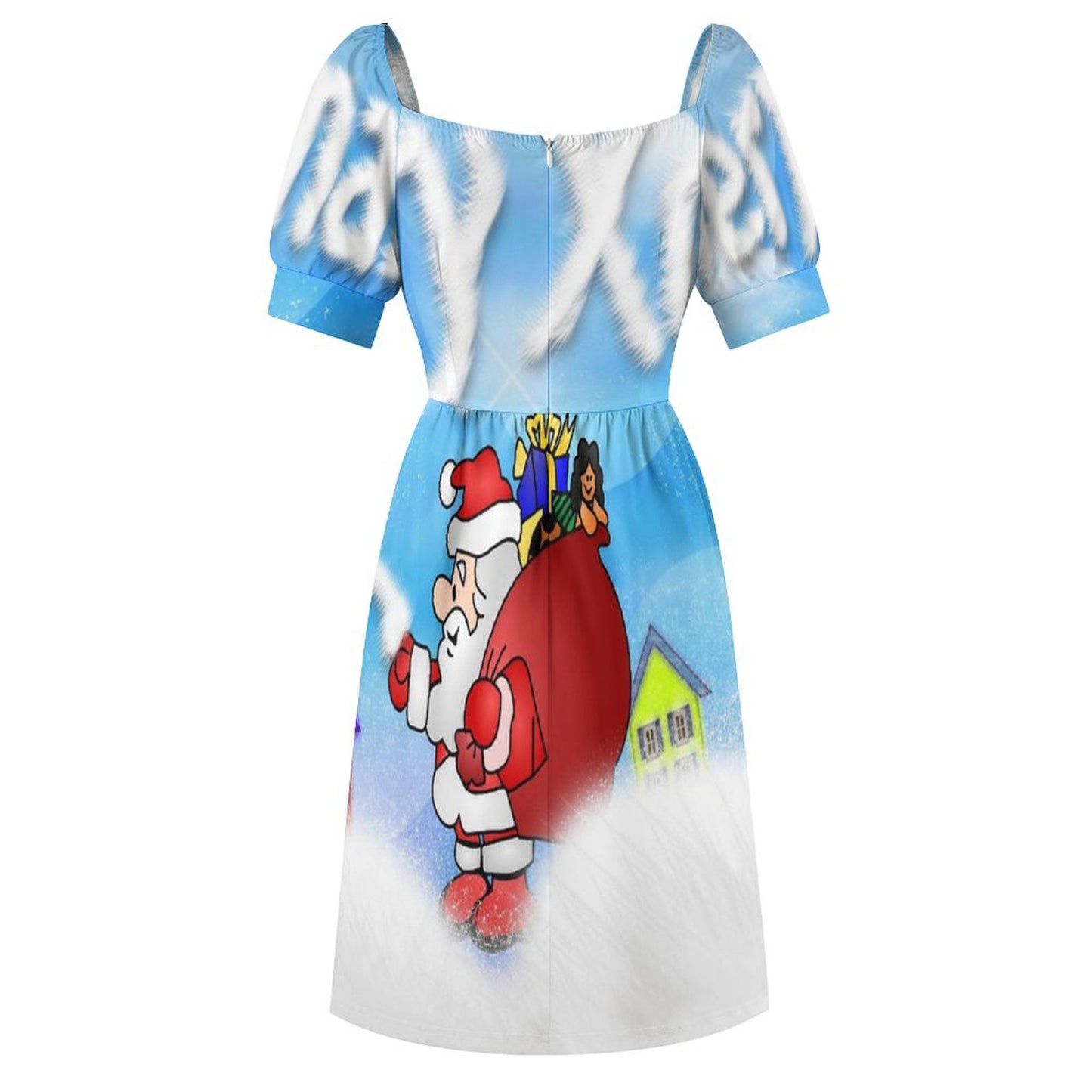 Custom Sweetheart Dress | Personalized Photo A-Line Mini Dress