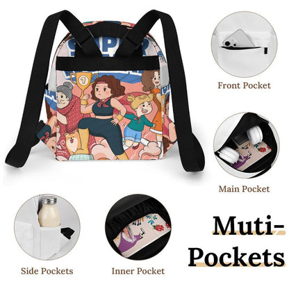 Personalized Waterproof Mini Backpack with Custom Print