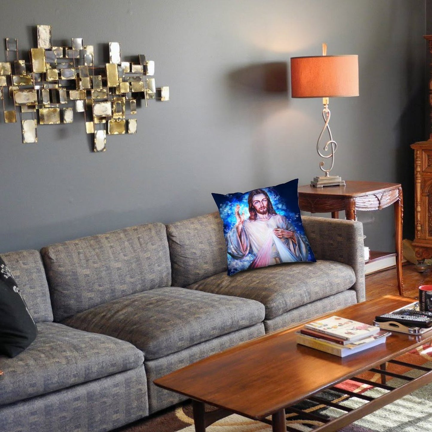 Custom Double-Sided Throw Pillow Covers | Personalized Hidden Zipper Case