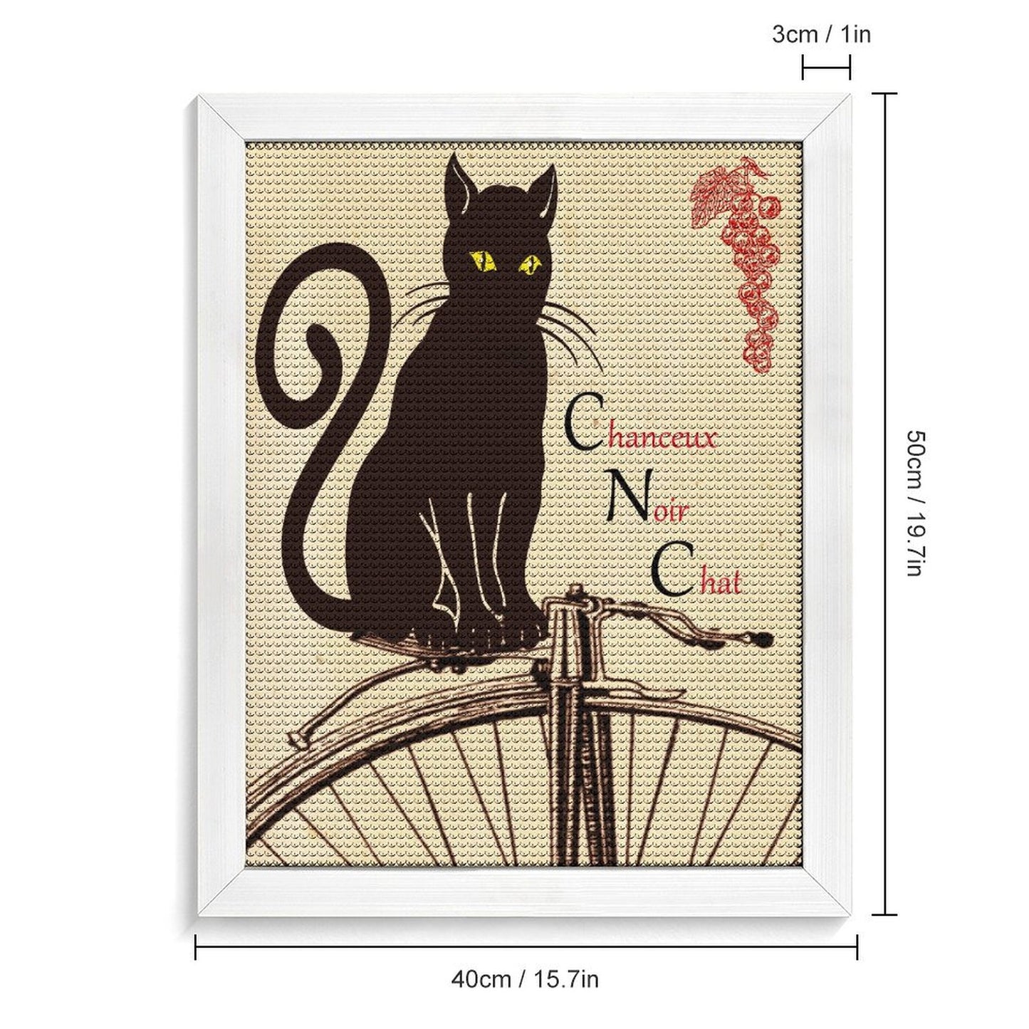 Custom Framed Diamond Painting Kit | Your Photo on a Ready-to-Hang Canvas