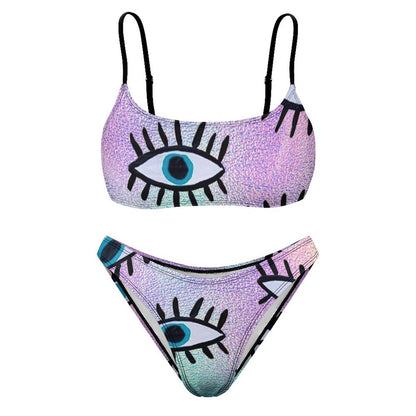 Custom Graphic Bikini Set | Sexy Two-Piece Swimsuit