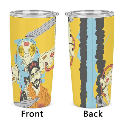 Custom All-Print 304 Stainless Steel Car Cup | Personalized Travel Mug