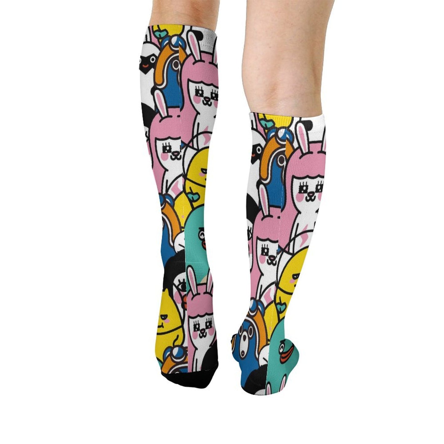 Custom 360 Print Socks | All-Over Seamless Photo Socks