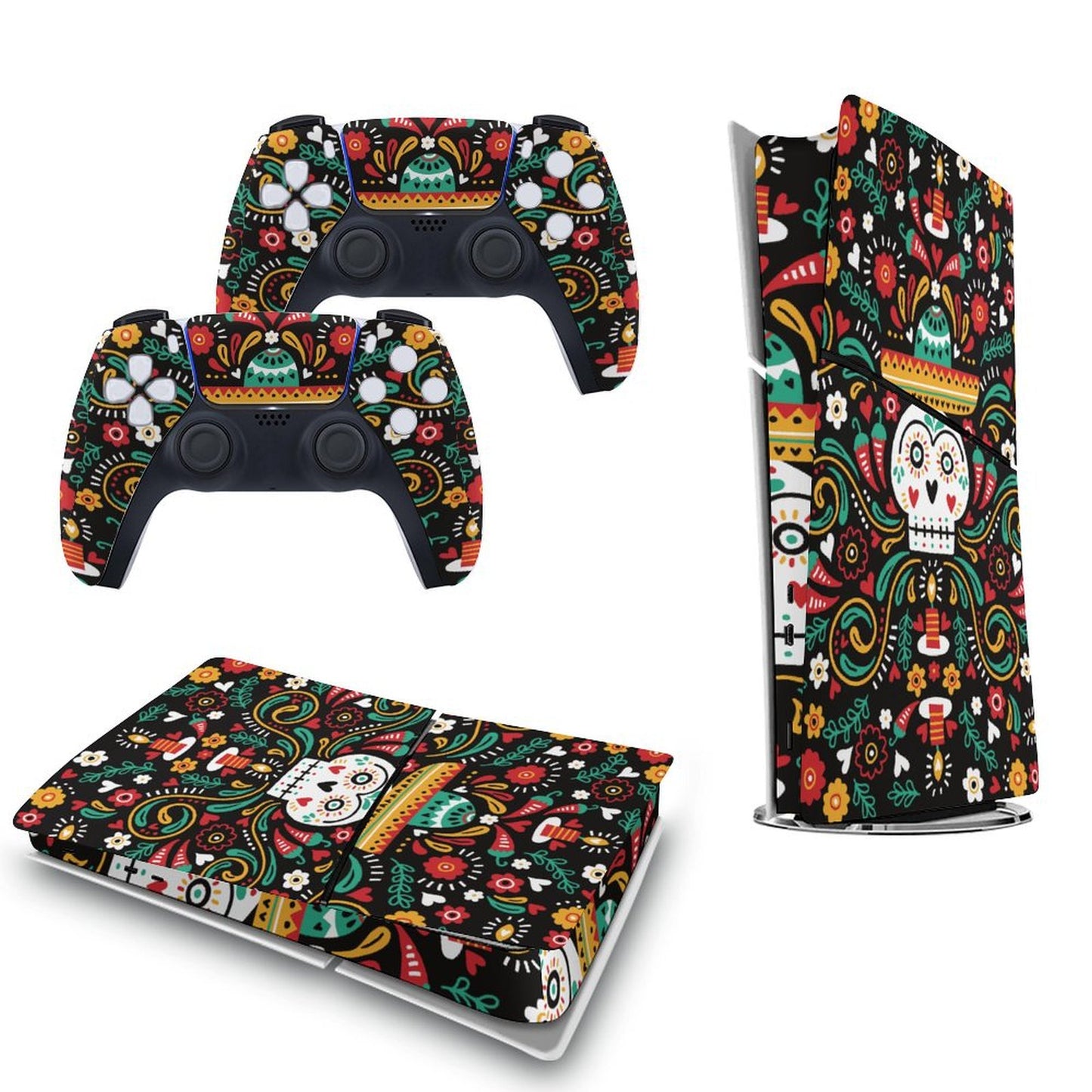 Custom PS5 Slim Digital Skin | Full Console & Controller Wrap