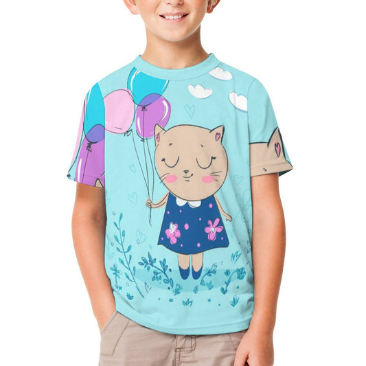Custom Kids Photo T-Shirt | Personalized 100% Cotton Tee for Boys & Girls
