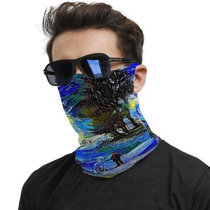 Custom Neck Gaiter with Ear Loops | Personalized UV Face Shield Mask
