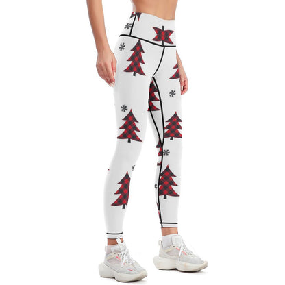Custom High-Waisted Yoga Leggings | Milk Silk Contour Tights (S-2XL)