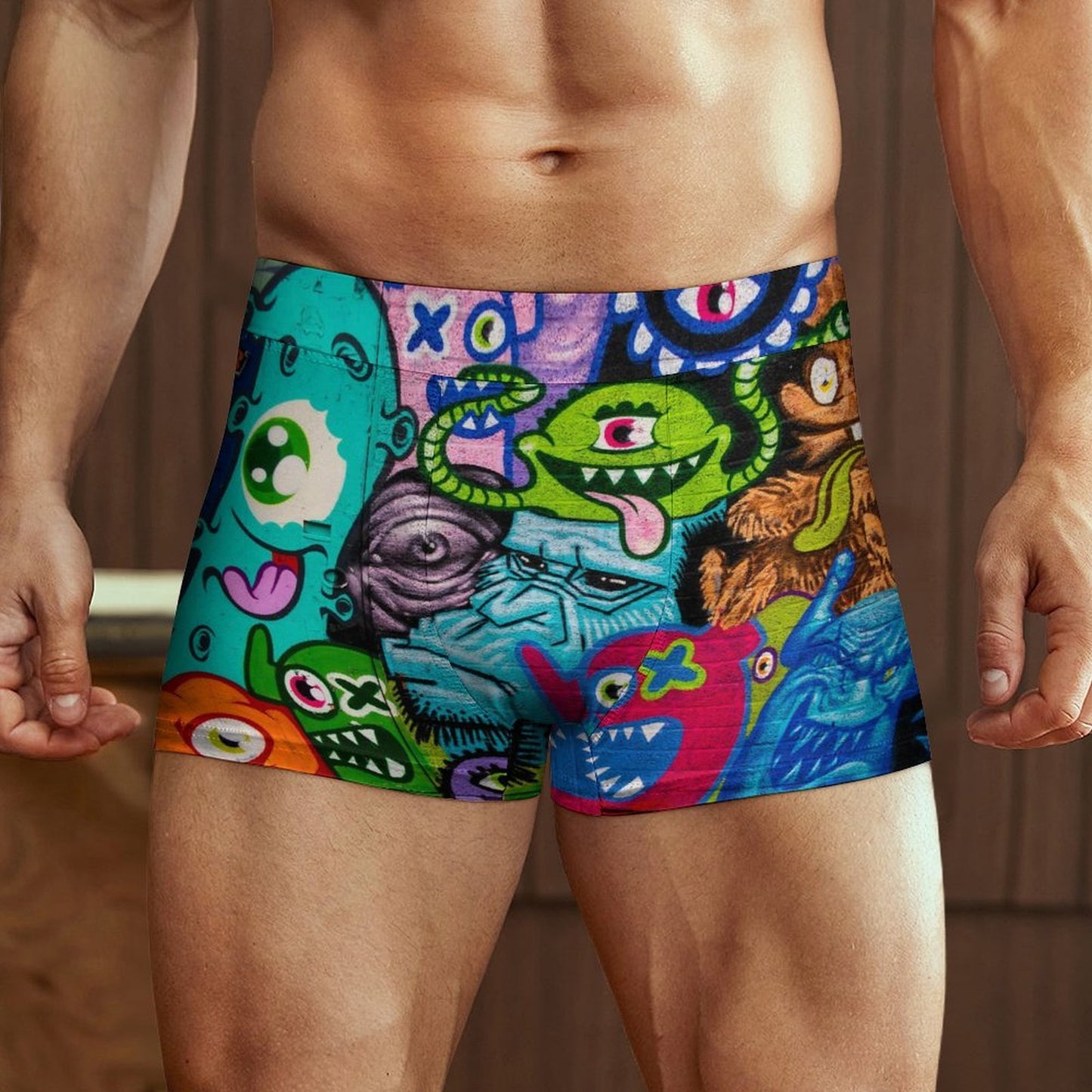 Custom All-Over Print Modal Briefs for Men