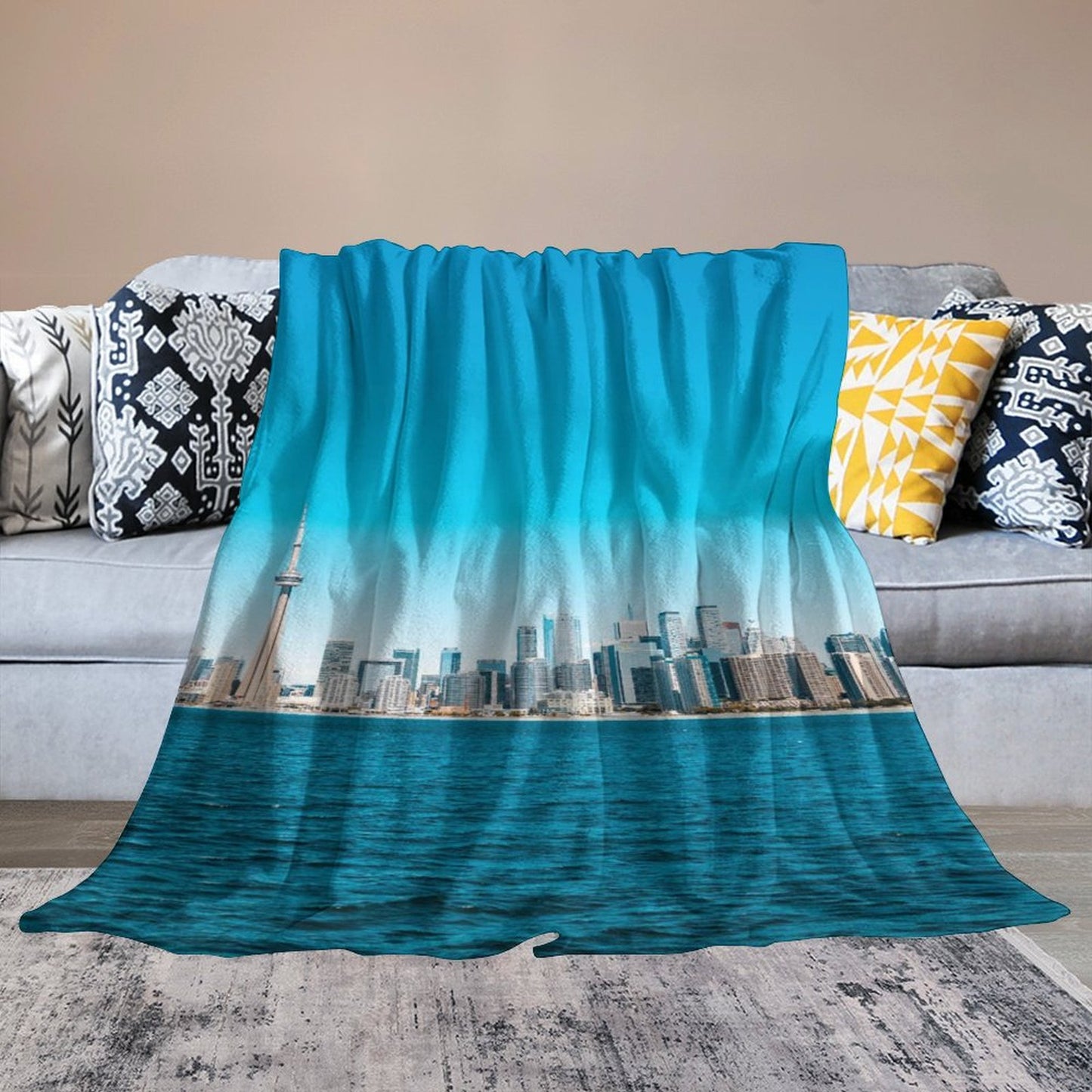 Custom Fleece Throw Blanket | The Perfect 300g All-Season Weight