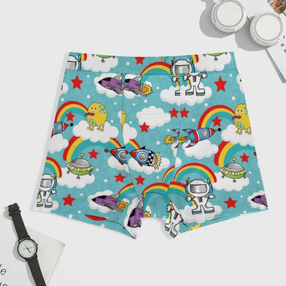 Custom 100% Cotton Boxer Briefs | Personalized Photo Gift for Him