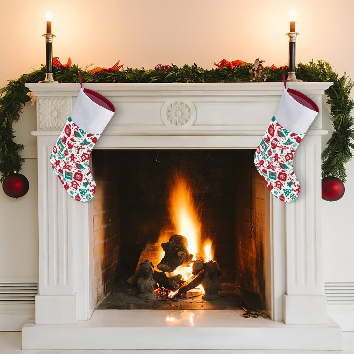 Personalize a Christmas Stocking with Your Photo | A Modern Heirloom