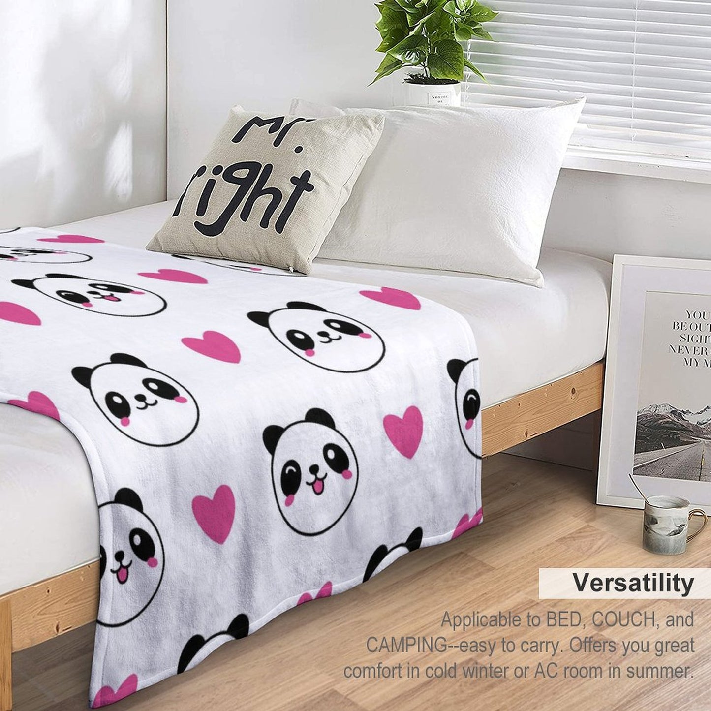 Custom Anti-Pilling Flannel Photo Blanket | Soft Personalized Fleece Throw
