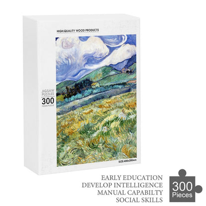 Custom Portrait Puzzle | Your Photo on a Vertical Wooden Jigsaw