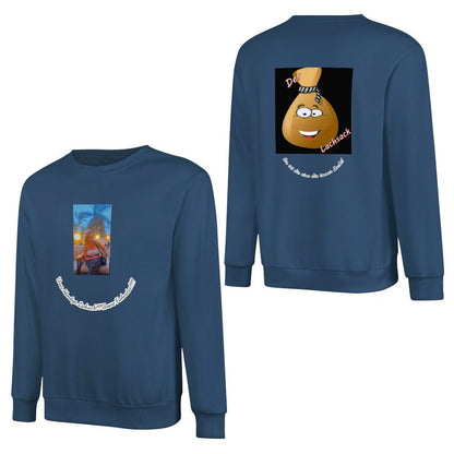 Custom Front & Back Print Hoodie | 100% Cotton Unisex Sweatshirt