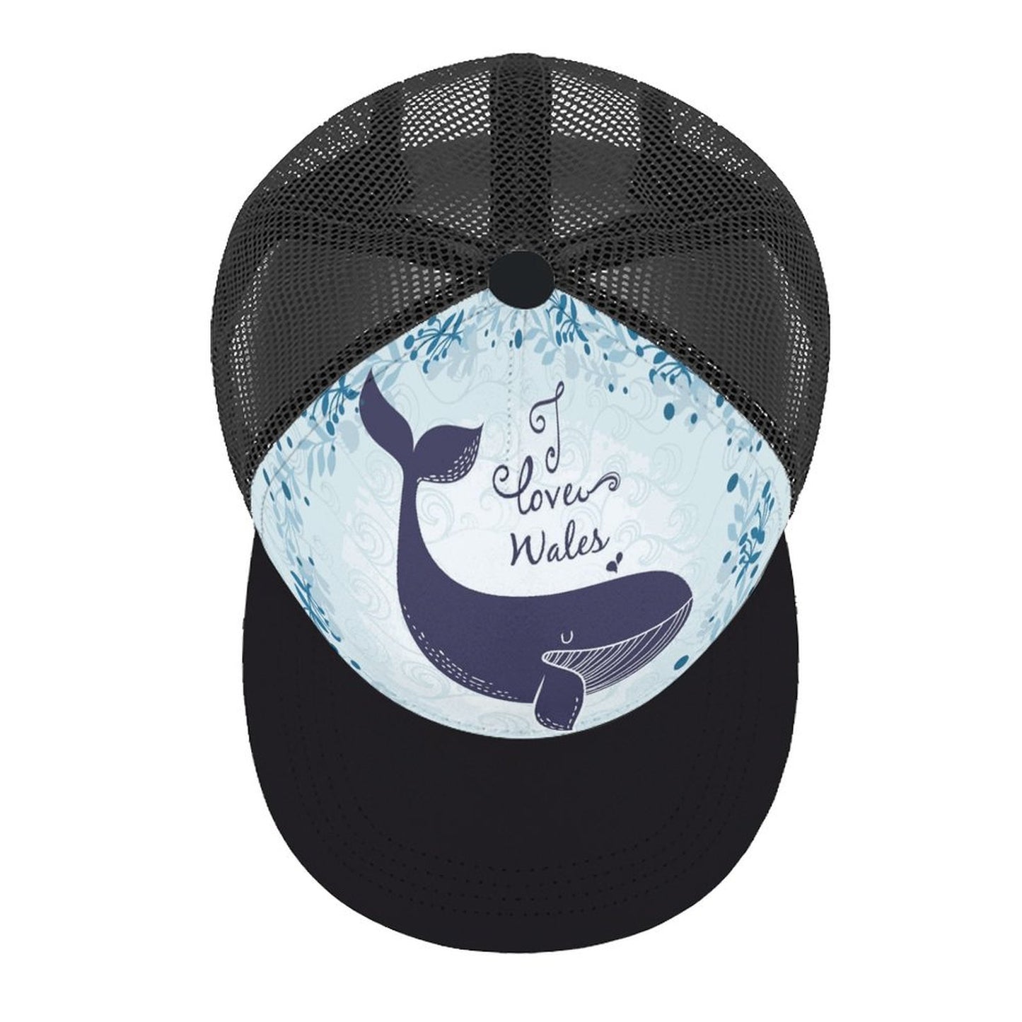 Design a Custom Flat Brim Trucker Hat | Mesh Snapback Cap