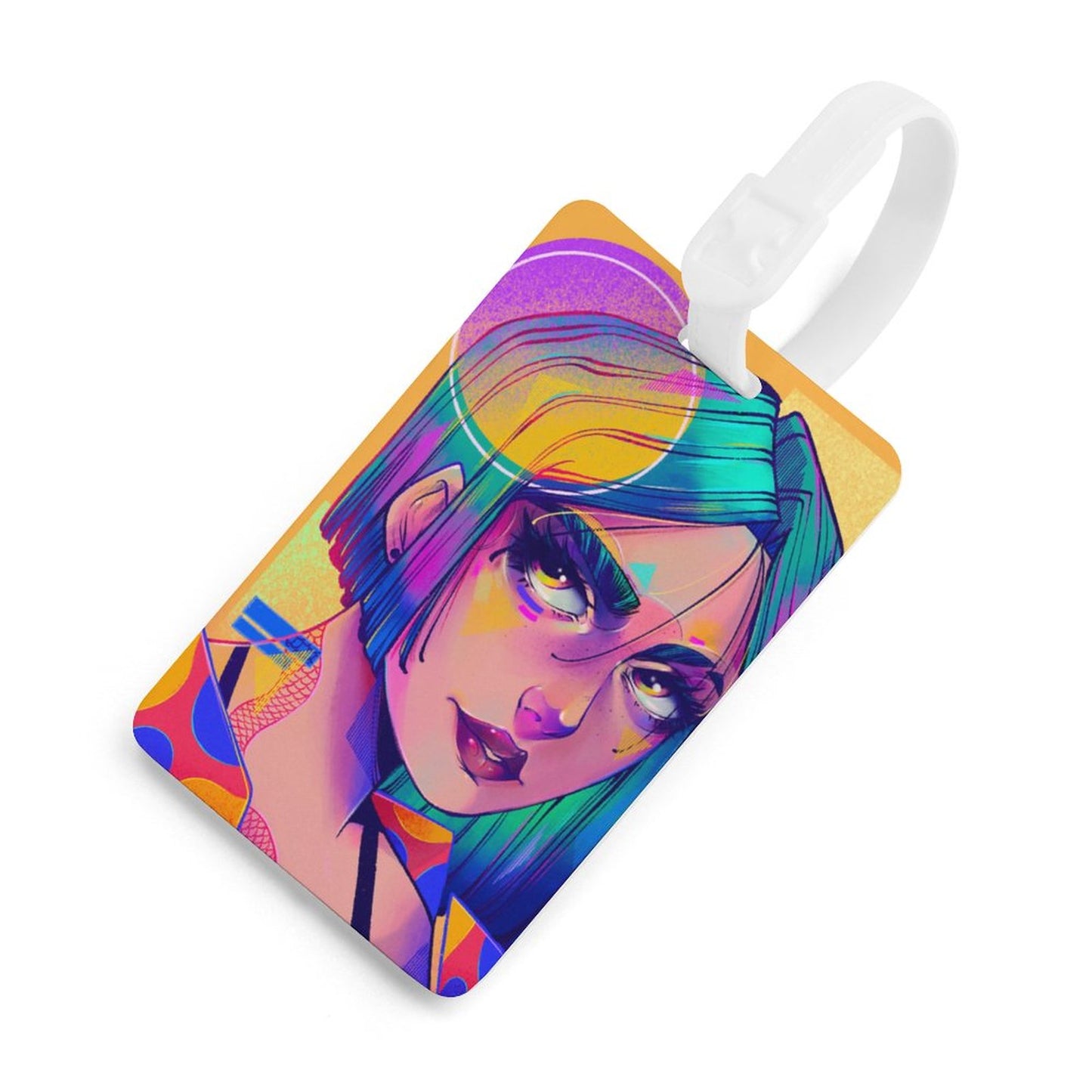 Custom TPU Luggage Tags | Personalized Travel Bag ID Label