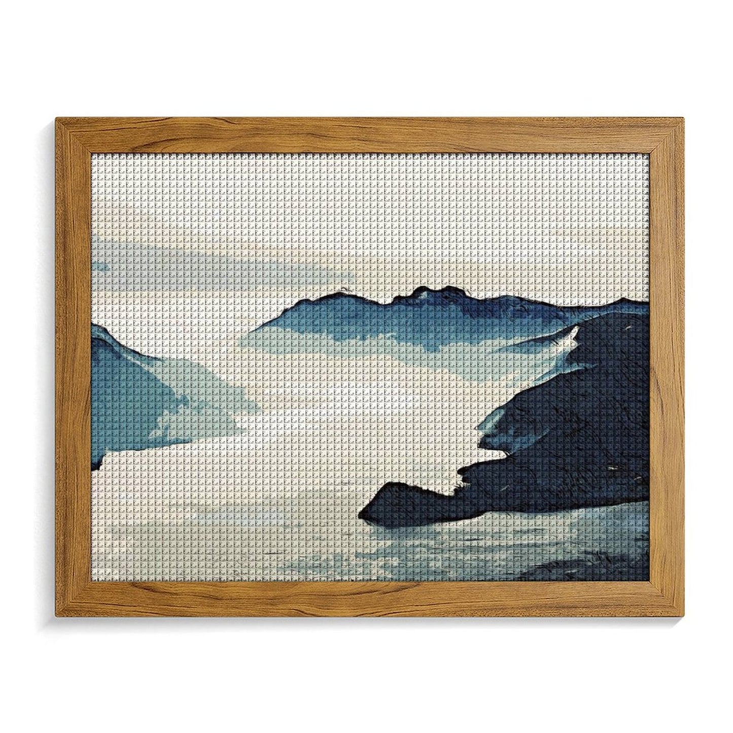 Custom Framed Diamond Painting | Square Drill Kit from Your Photo