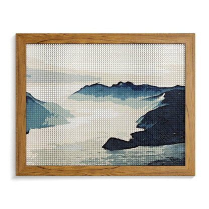 Custom Framed Diamond Painting | Square Drill Kit from Your Photo