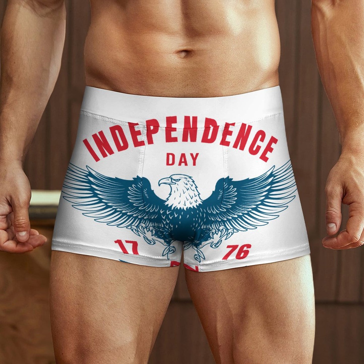 Custom Ice Silk Boxer Briefs | Cooling Personalized Photo Underwear