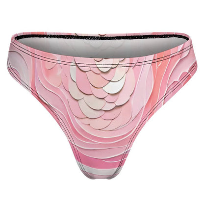 Custom Printed Modal Thong Underwear for Women