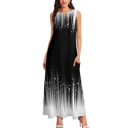 Custom Sleeveless Slim-Fit Maxi Dress | Versatile Ankle-Length Gown