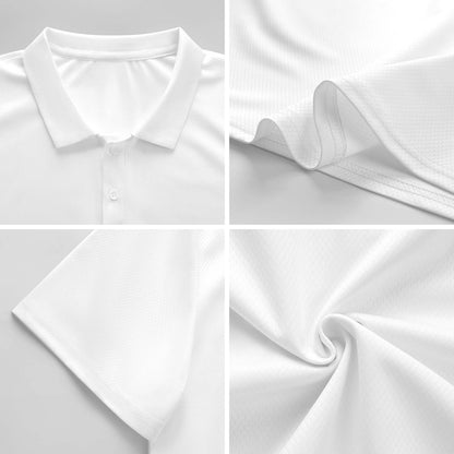 Custom Men's Performance Polo Shirt | Quick-Dry, Breathable Fabric