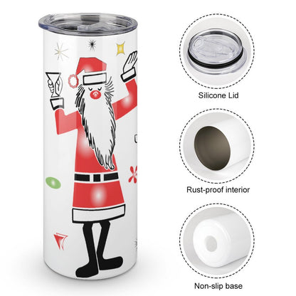 Custom Photo Tumbler with Straw | Personalized 20oz Stainless Steel