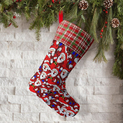 Custom Sequin Christmas Stocking | Magic Reveal Photo Gift