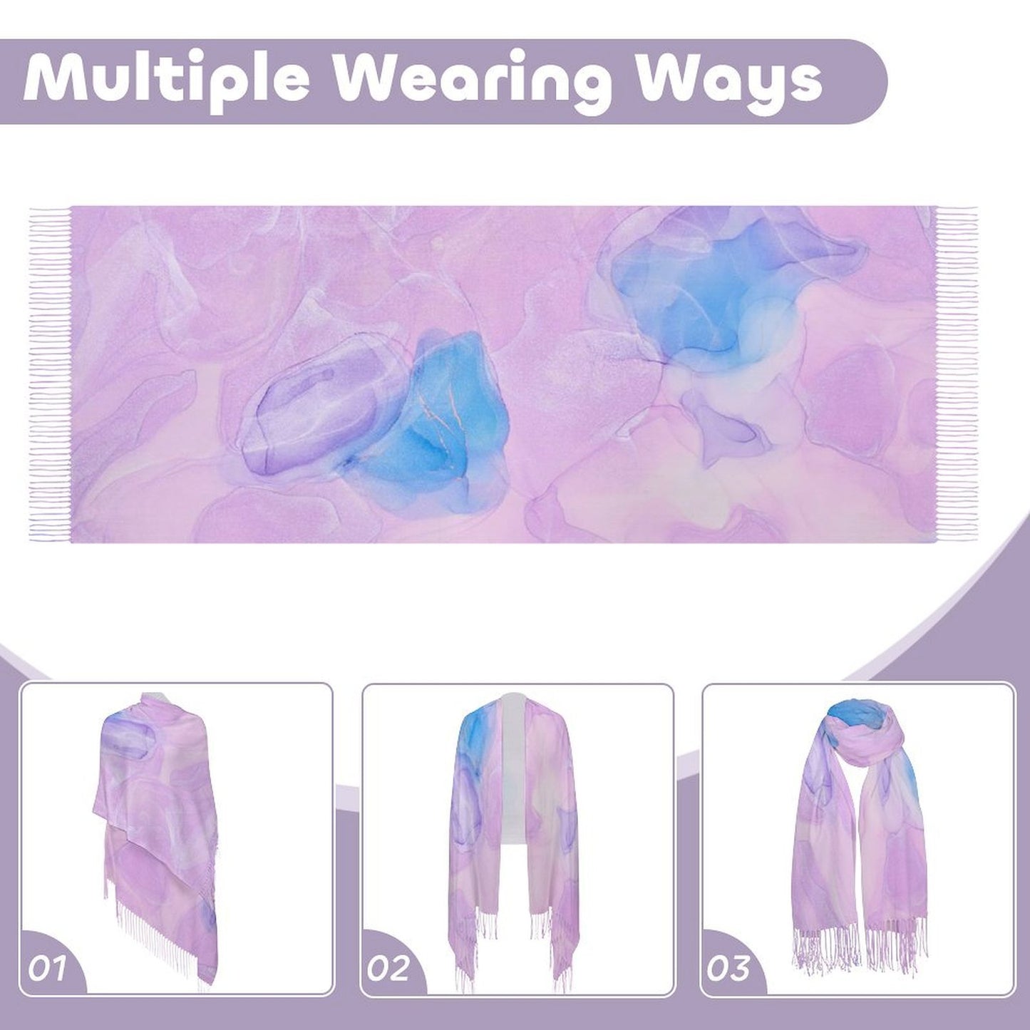 Custom Scarf | Personalized with Your Photo, Art, or Design