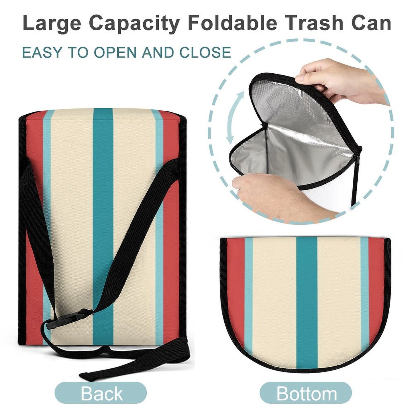 Custom Car Trash Bag | Leakproof & Personalized Vehicle Organizer