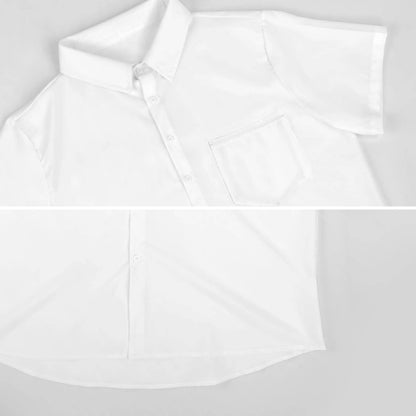 Custom Men's 4-Way Stretch Button Down Shirt | Pocket & Wrinkle-Free