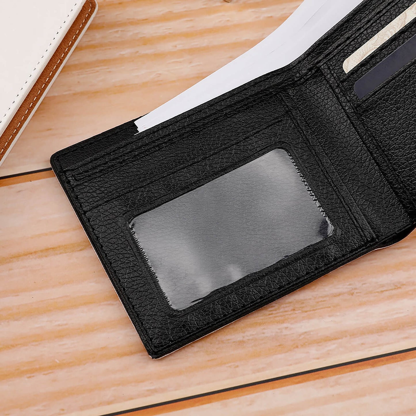 Custom Minimalist Coin Purse: Slim Twill Leather Pouch