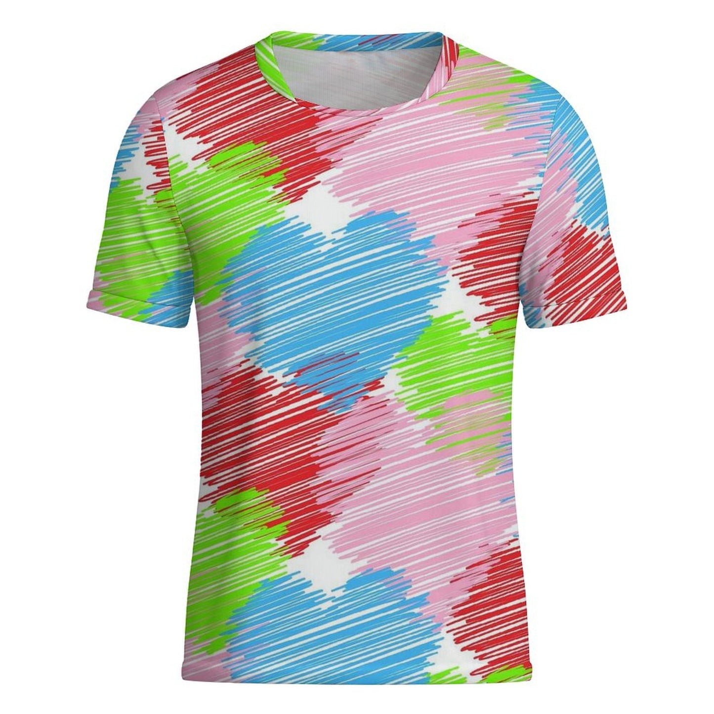 Custom Men's UPF 50+ Cooling Jersey | Personalized U-Neck T-Shirt