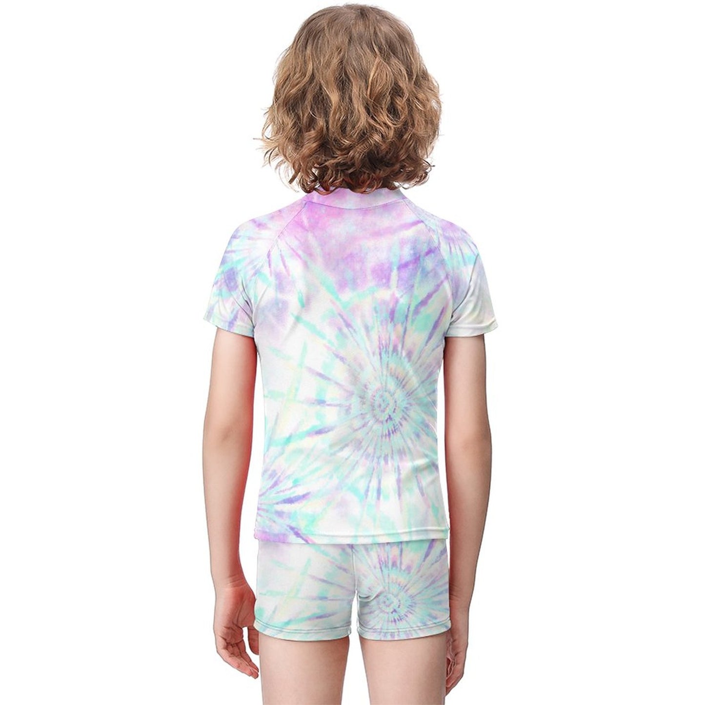 Custom Kids Swimsuit Set | Personalized Rash Guard