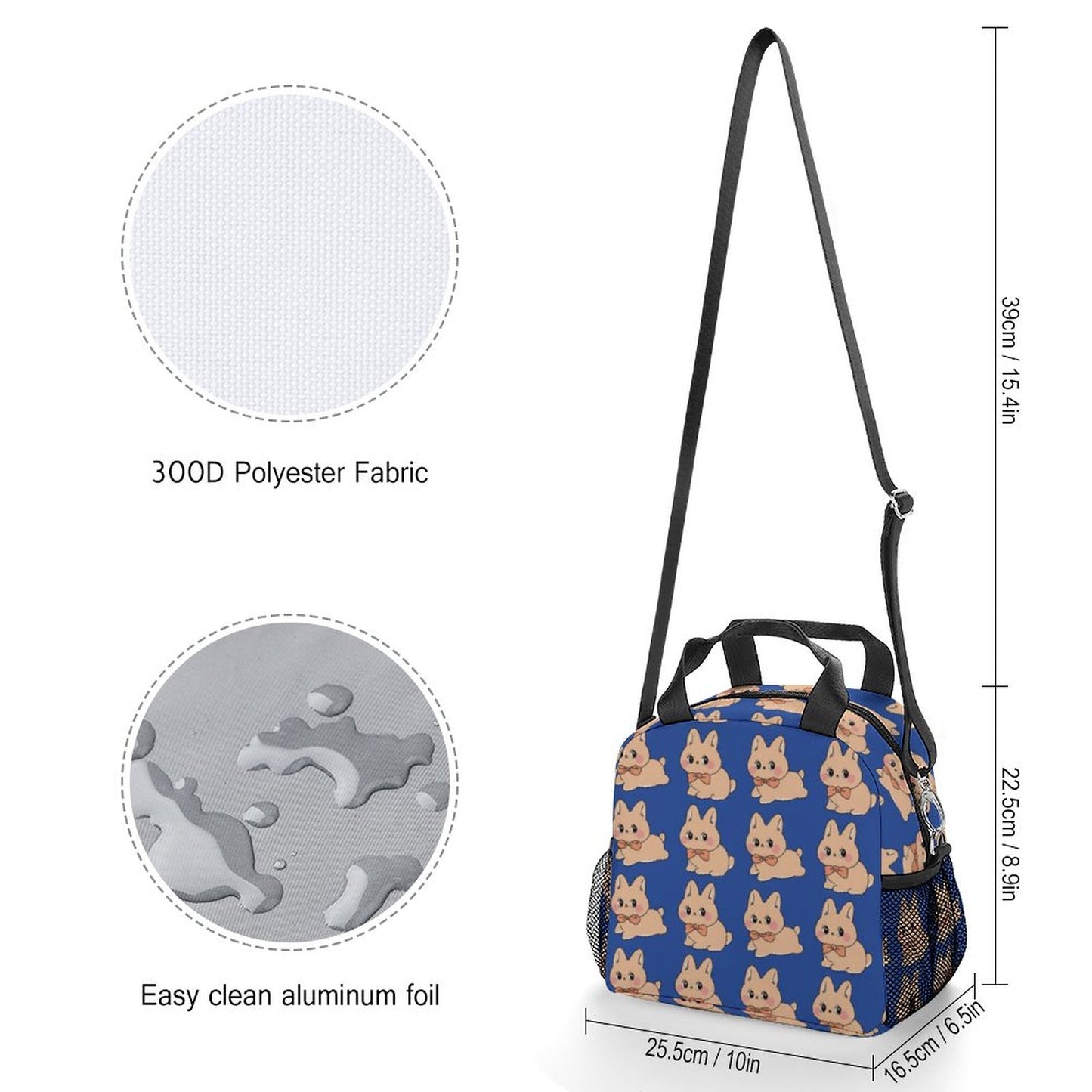 Custom Insulated Crossbody Lunch Bag: Hands-Free & Thermal Efficient