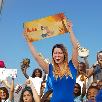 Custom Hand Flags | Personalized for Sports, Concerts & Events