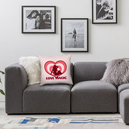 Personalized Double-Sided Polyester Throw Pillow Case | HD Print Decor