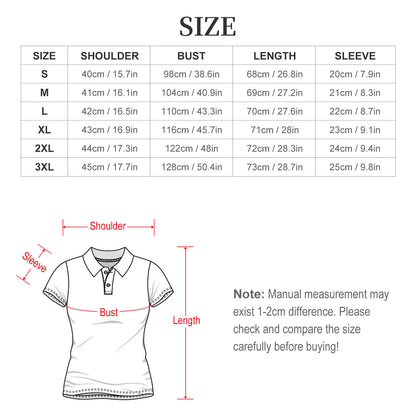Custom Women's Polo Shirt | Personalized Pique Knit Top
