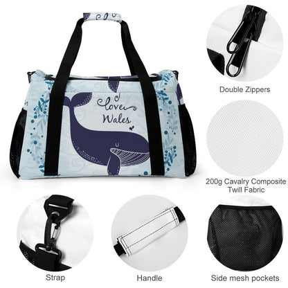 Custom Cavalry Twill Duffel | Personalized Weekend Bag