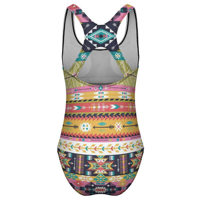 Custom One-Piece Swimsuit | Personalized All-Over Print Swimwear