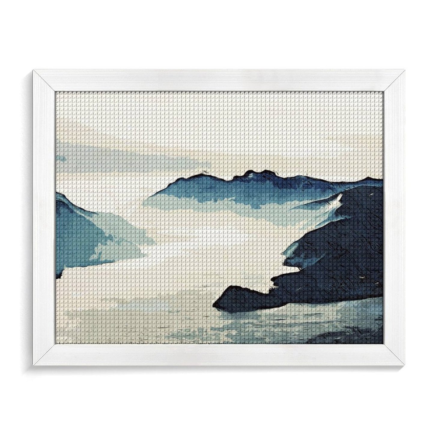 Custom Framed Diamond Painting | Square Drill Kit from Your Photo