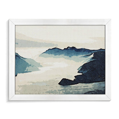 Custom Framed Diamond Painting | Square Drill Kit from Your Photo