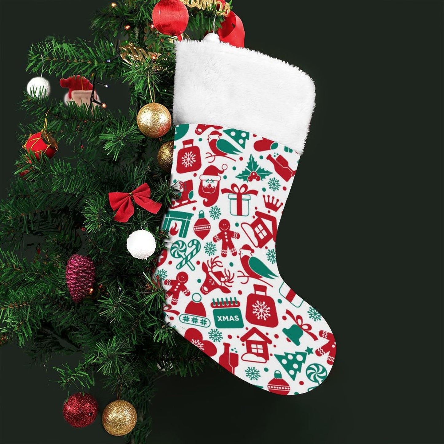 Personalize a Christmas Stocking with Your Photo | A Modern Heirloom
