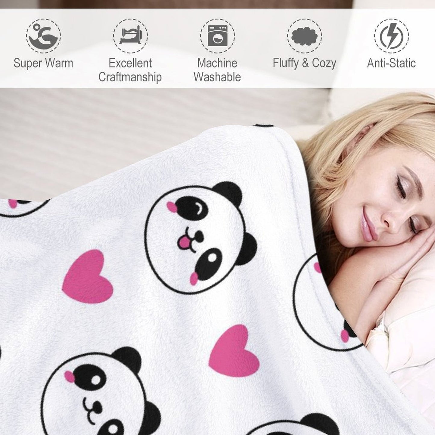 Custom Anti-Pilling Flannel Photo Blanket | Soft Personalized Fleece Throw