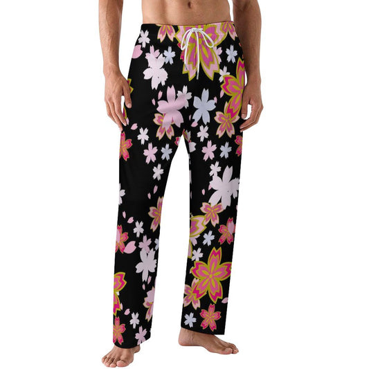 Personalized Men's Cotton Loungewear | Custom All-Over Print Pajama Pants