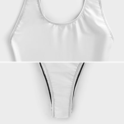 Custom One-Piece Swimsuit | Personalized Luminous Swimwear