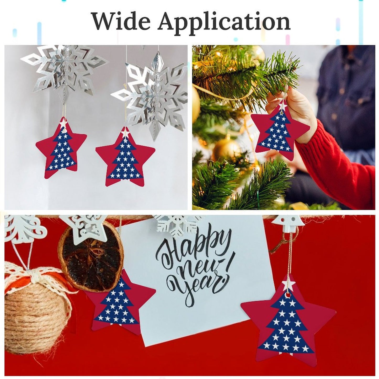 Create a Custom Star Shaped Ornament | A Ceramic Photo Keepsake