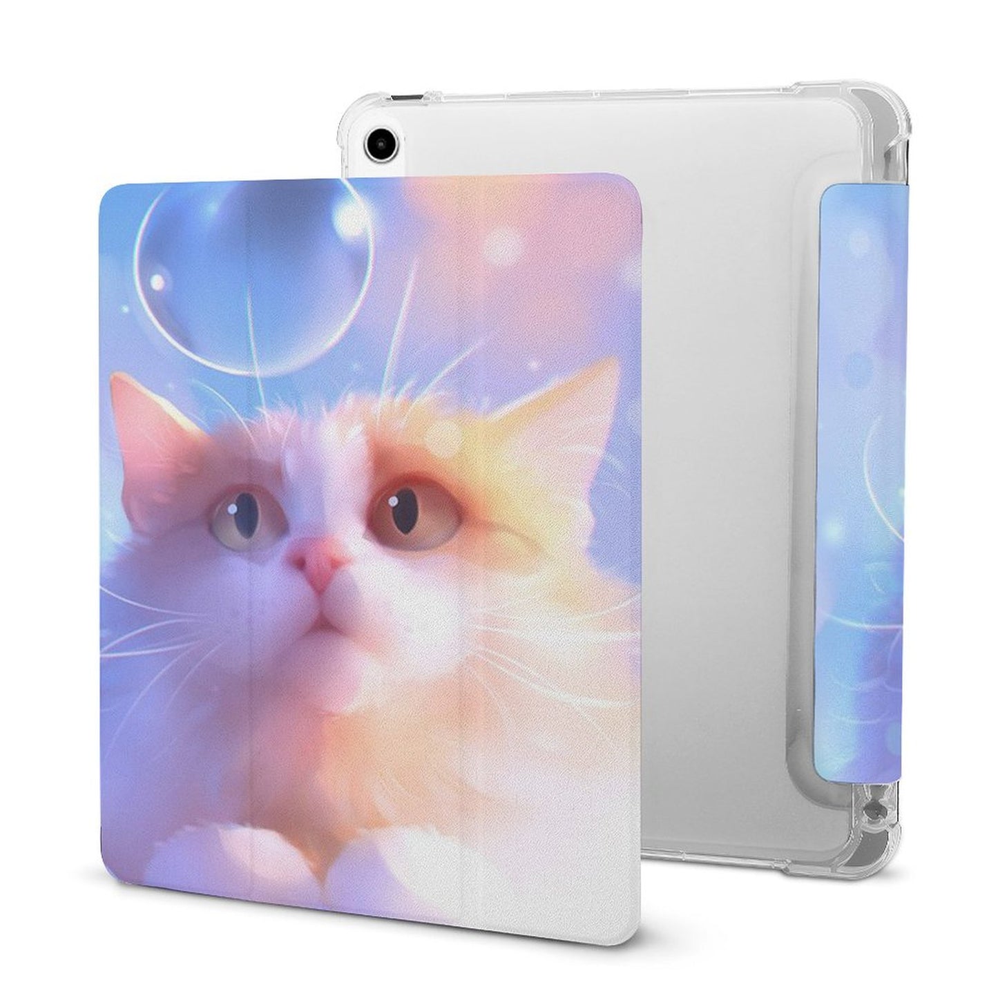 Custom iPad Case with Pencil Holder | Personalized Tri-Fold Cover